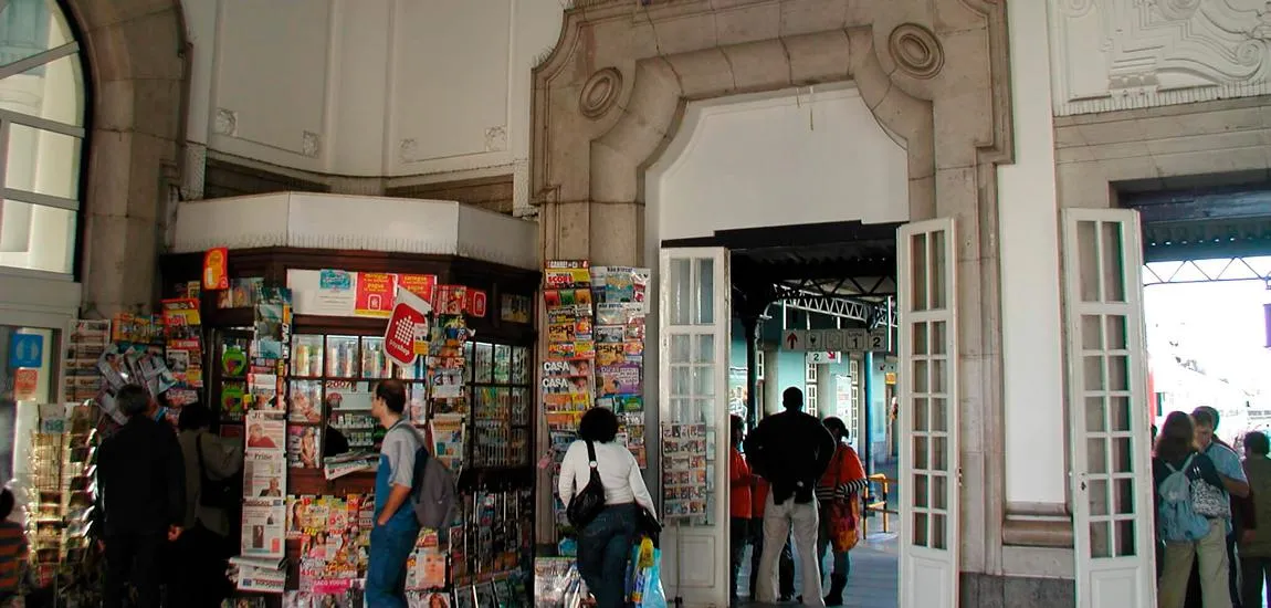 Detalhes da Antiga Estação Ferroviária de Coimbra